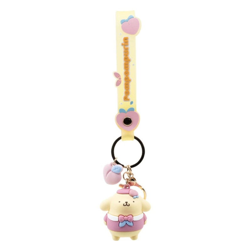 Sanrio - Porte-clé Peach Series : Pompompurin