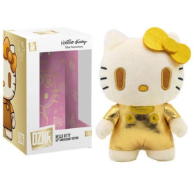 Sanrio - Peluche DZNR Hello Kitty Golden Edition 18 cm