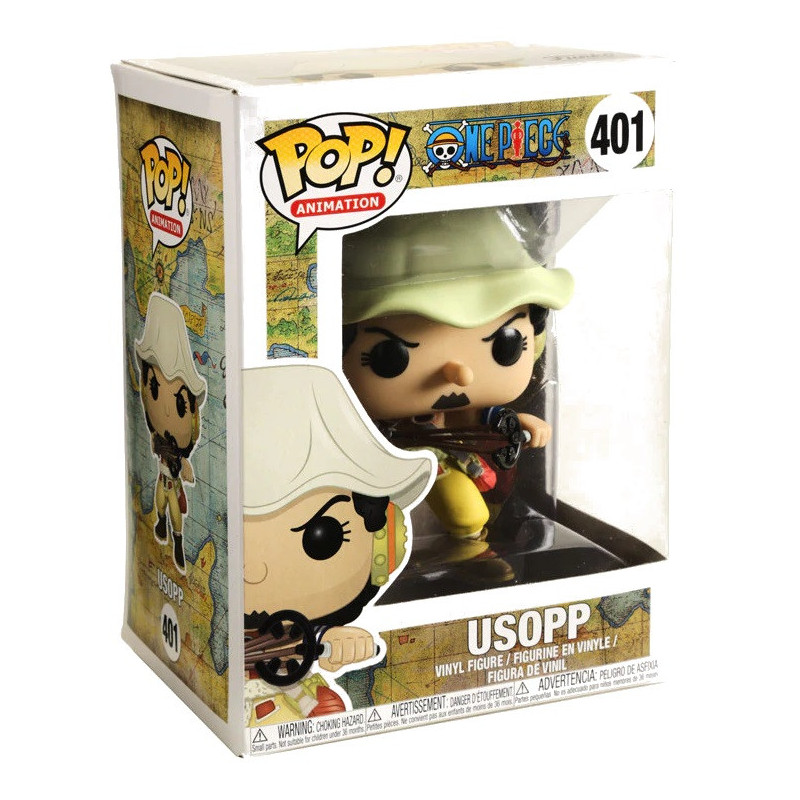 One Piece - Pop! - Usopp n°401 BOITE ABIMEE