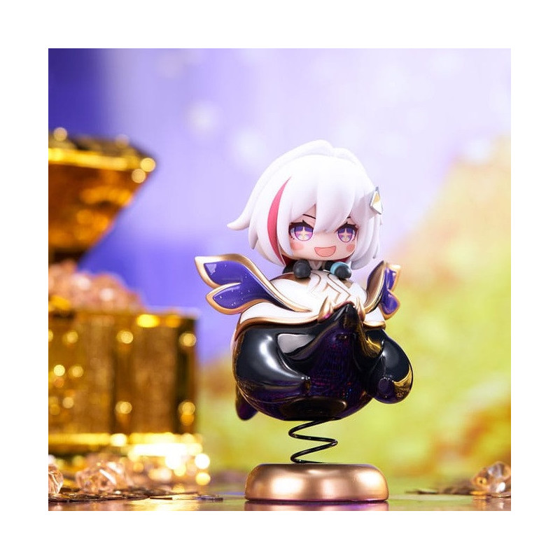 Honkai: Star Rail - Figurine Hu Tao Chibi Topaz & Numby Chibi Chara Yurayura Stand 10 cm