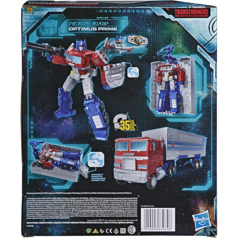 NOVEMBRE 2024 : Transformers GWFC : Earthrise Leader Class - Figurine Optimus Prime 18 cm