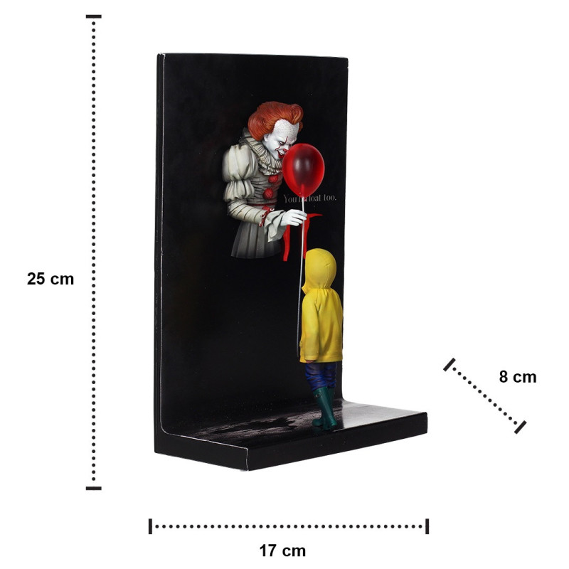 FÉVRIER 2025 : It (2017) - Statue PVC Poster Pennywise & Georgie 20 cm