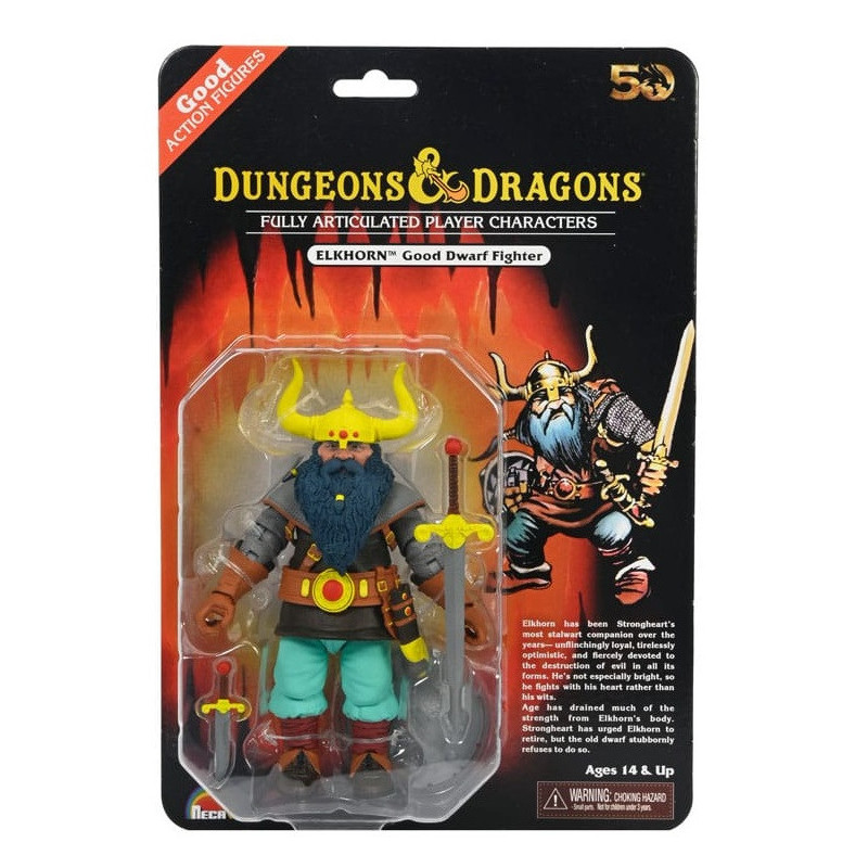 Dungeons & Dragons  - Figurine 50th Anniversary Elkhorn on Blister Card 18 cm