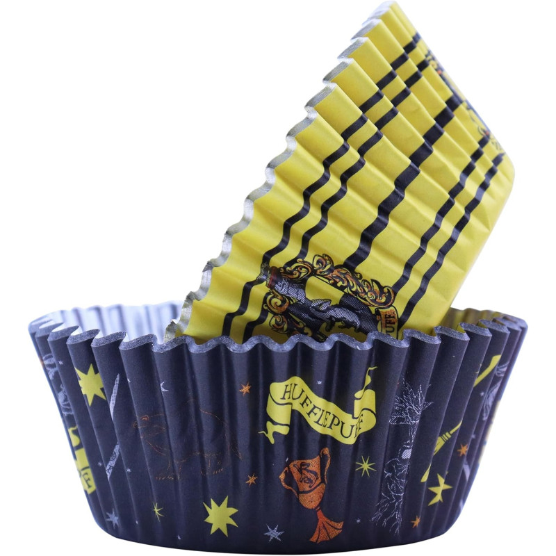 Harry Potter - Set de 30 caissettes à cupcakes Hufflepuff