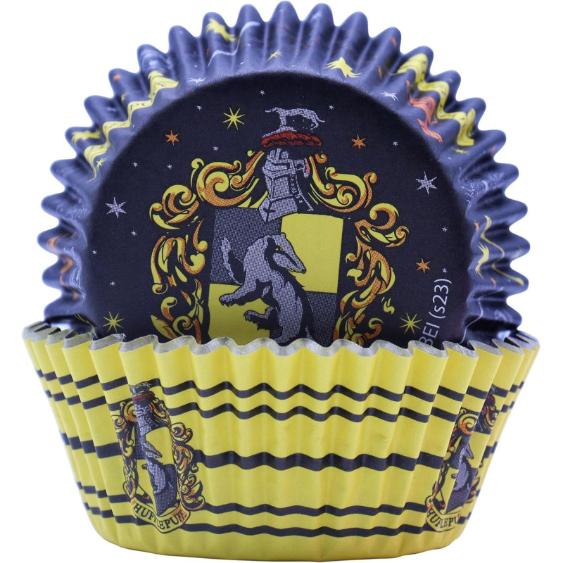 Harry Potter - Set de 30 caissettes à cupcakes Hufflepuff