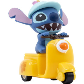 Disney - Zoom Hero Series : Mini figurine Stitch Motorcycle Yellow