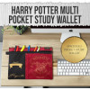 Harry Potter - Trousse étui de transport multi-poches pour bloc-notes et tablette 34 x 25 cm