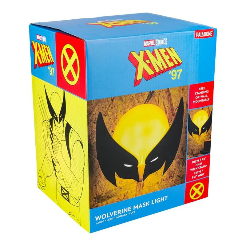 Marvel : X-Men - Lampe masque de Wolverine