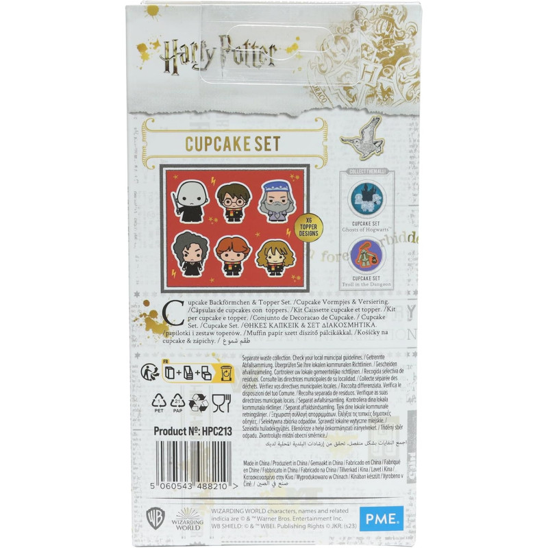 Harry Potter - Set de 24 caissettes à cupcakes & toppers personnages