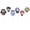 Harry Potter - Set de 6 toppers Personnages Héros