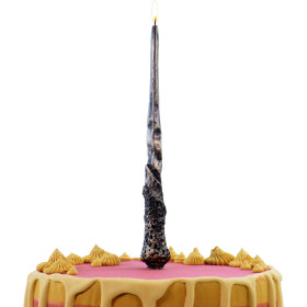 Harry Potter - Grande Bougie d'anniversaire baguette de Ron Weasley