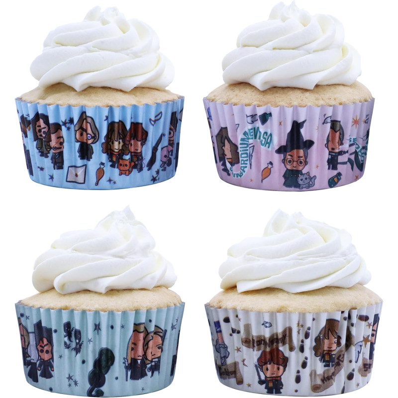 Harry Potter - Set de 60 caissettes à cupcakes Charms