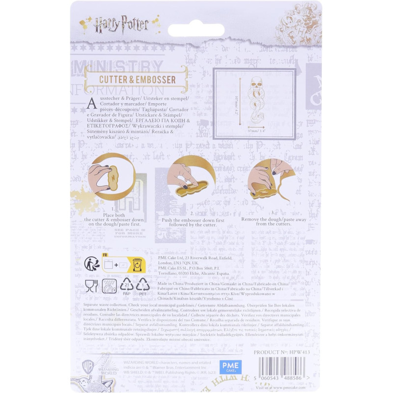 Harry Potter - Emporte-pièce et cookie cutter Dark Mark