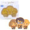 Harry Potter - Set 3 emporte-pièces et cookie cutters Ron, Hermione & Harry