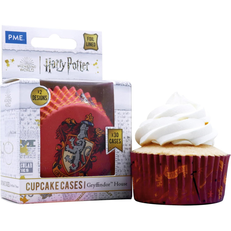 Harry Potter - Set de 30 caissettes à cupcakes Gryffindor