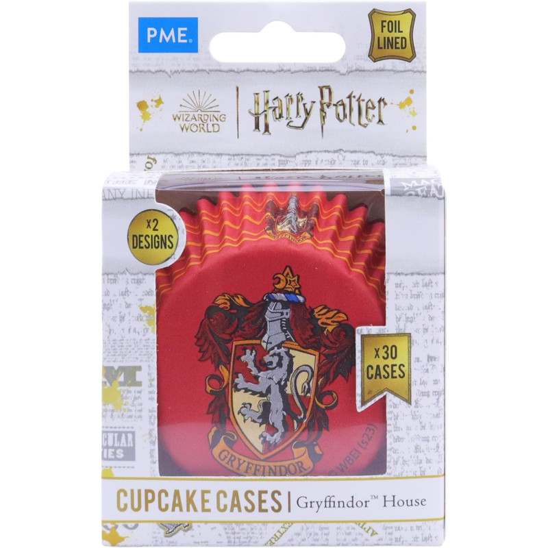 Harry Potter - Set de 30 caissettes à cupcakes Gryffindor