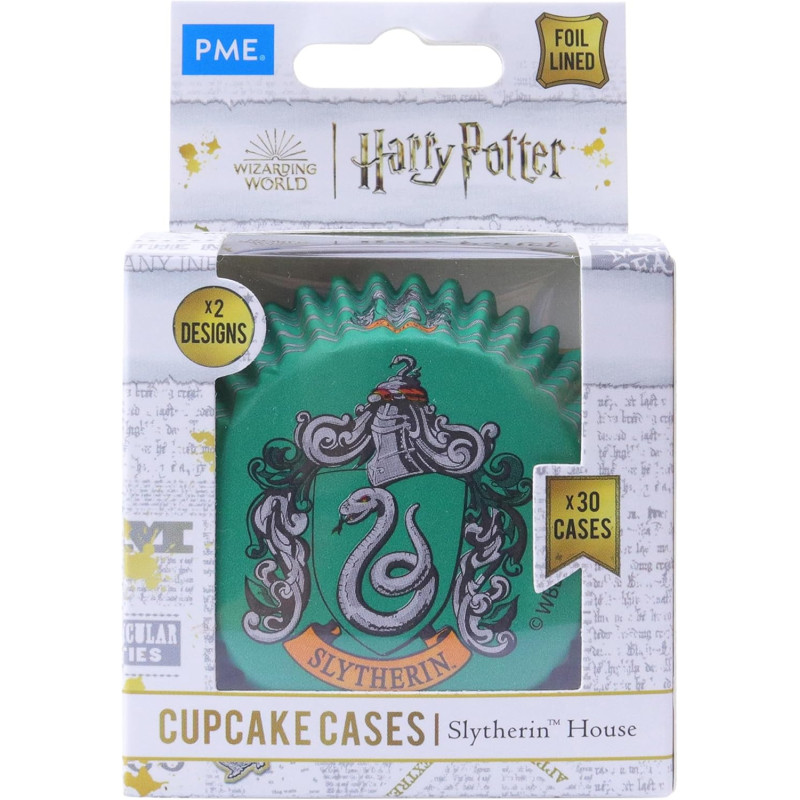 Harry Potter - Set de 30 caissettes à cupcakes Slytherin