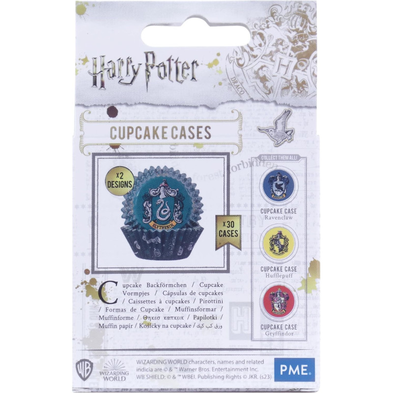 Harry Potter - Set de 30 caissettes à cupcakes Slytherin