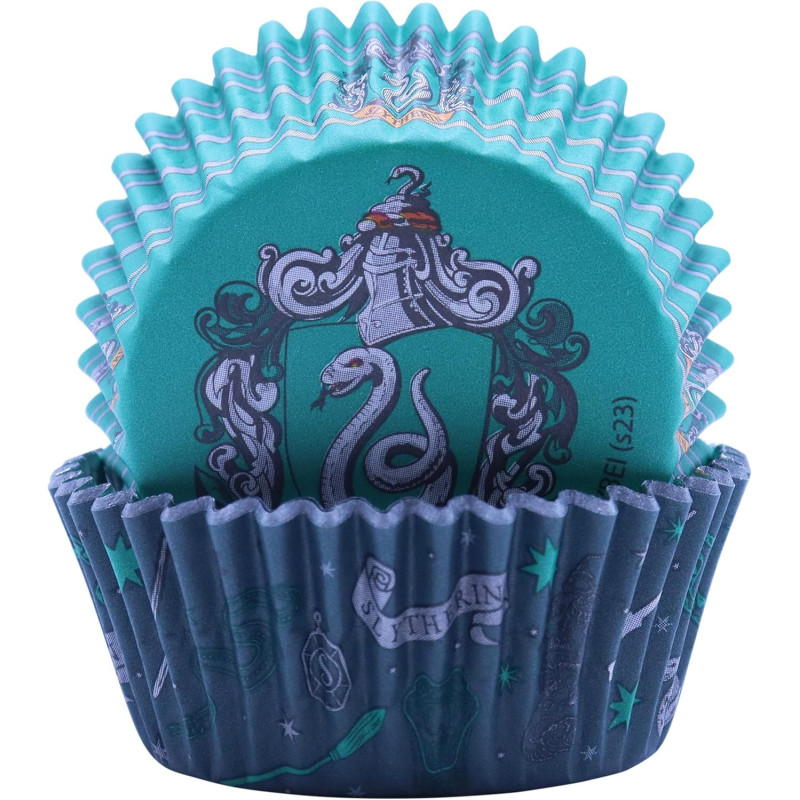 Harry Potter - Set de 30 caissettes à cupcakes Slytherin