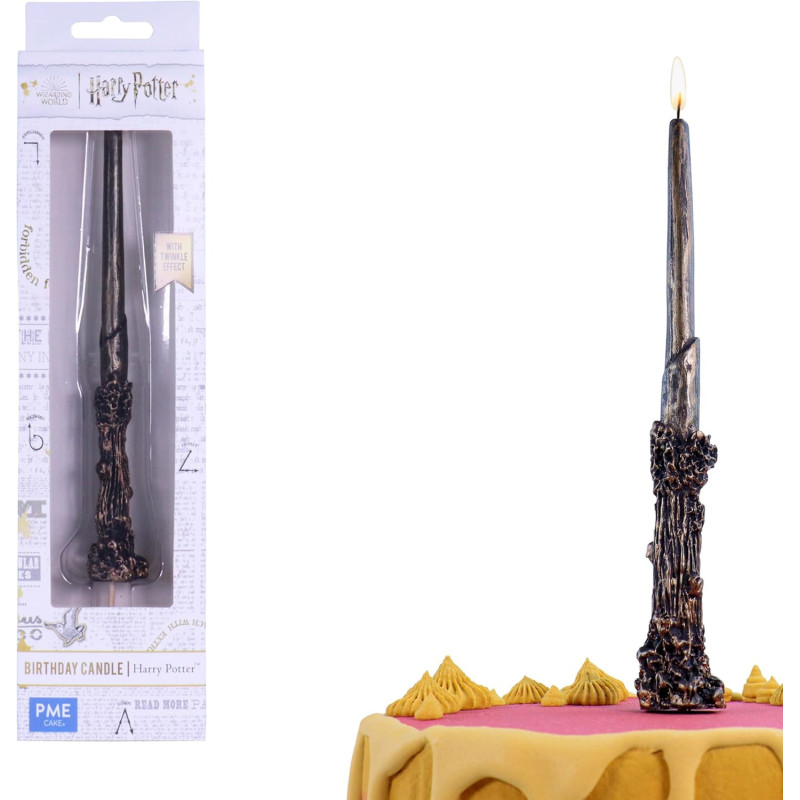 Harry Potter - Grande Bougie d'anniversaire baguette de Harry