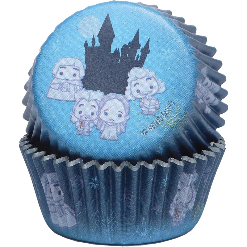 Harry Potter - Set de 24 caissettes à cupcakes & toppers Fantômes d'Hogwarts