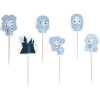 Harry Potter - Set de 24 caissettes à cupcakes & toppers Fantômes d'Hogwarts