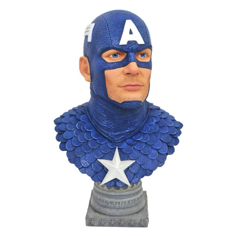 Marvel - Comics Legends in 3D - Buste 1/2 Captain America 25 cm