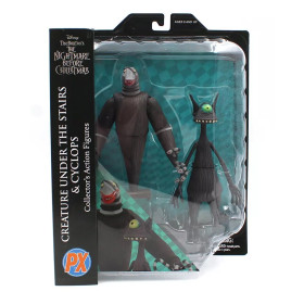 Nightmare Before Christmas - Figurines Creature under the Stairs & Cyclops