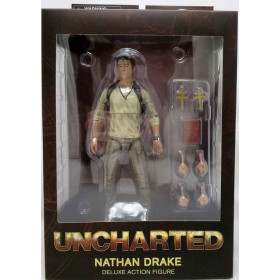 Uncharted - Figurine Deluxe Nathan Drake 18 cm