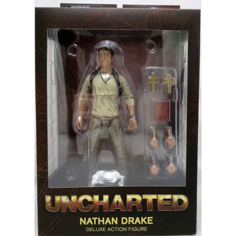 Uncharted - Figurine Deluxe Nathan Drake 18 cm