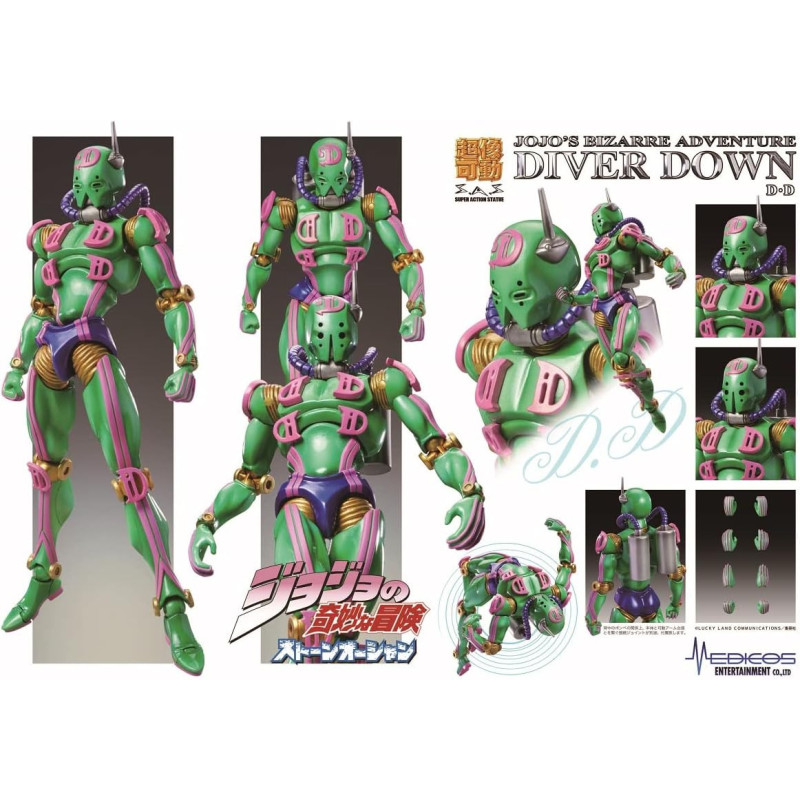 Jojo's Bizarre Adventure - Part6 Stone Ocean - Figurine Chozokado (D D) 16 cm