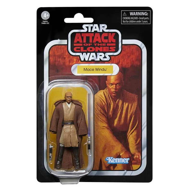 Star Wars - The Vintage Collection - Figurine Mace Windu (Episode II)