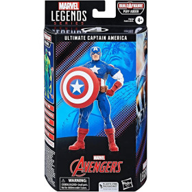 Marvel Legends - Puff Adder Series - Figurine Ultimate Captain America 15 cm