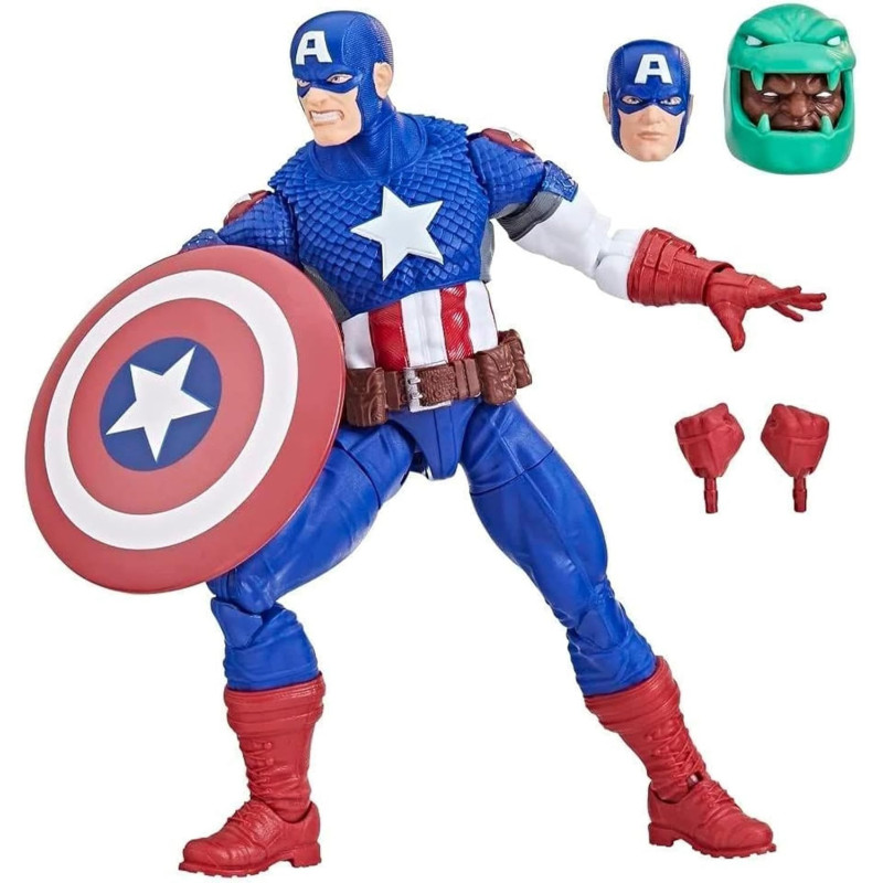 Marvel Legends - Puff Adder Series - Figurine Ultimate Captain America 15 cm