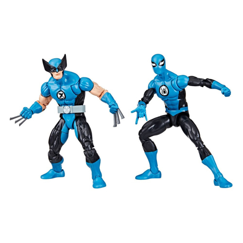 Marvel Legends - Fantastic Four - Pack 2 figurines Wolverine & Spider-Man