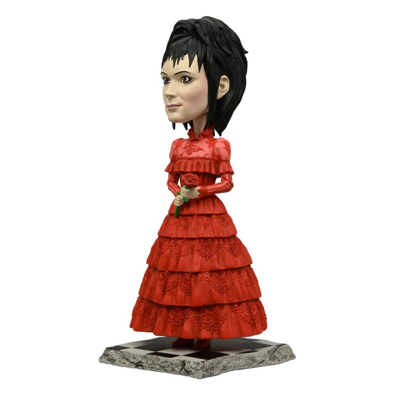 MARS 2025 : Beetlejuice 2 - Figurine Head Knocker Lydia Wedding 20 cm