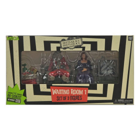 AVRIL 2025 : Beetlejuice 2 - Pack 3 figurines Waiting Room 1 (10 cm)