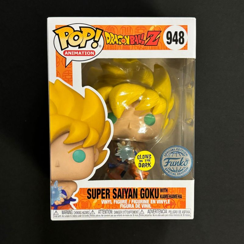 Dragon Ball - Pop! - SS Goku Kamehameha Wave GITD n°948