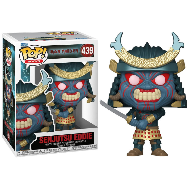 Iron Maiden - Pop! Rocks - Senjutsu Eddie n°439