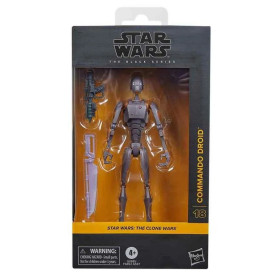 Star Wars : The Clone Wars - Black Series - Figurine Commando Droid 15 cm