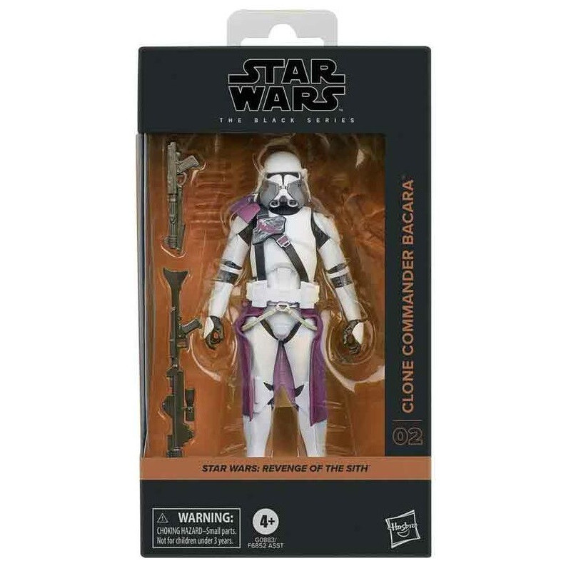 Star Wars : Revenge of the Sith - Black Series - Figurine Clone Commander Bacara 15 cm