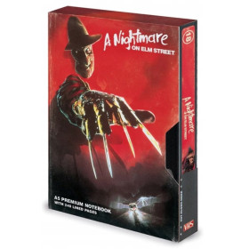 Nightmare On Elm Street -  Carnet A5 VHS Freddy