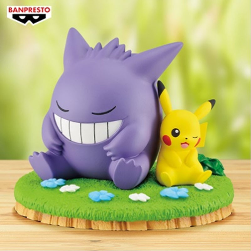 Pokemon - Figurine Pikachu et Ectoplasma BOITE OUVERTE