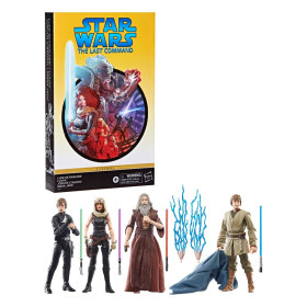 Star Wars - Black Series - Pack 4 figurines The Last Command 15 cm