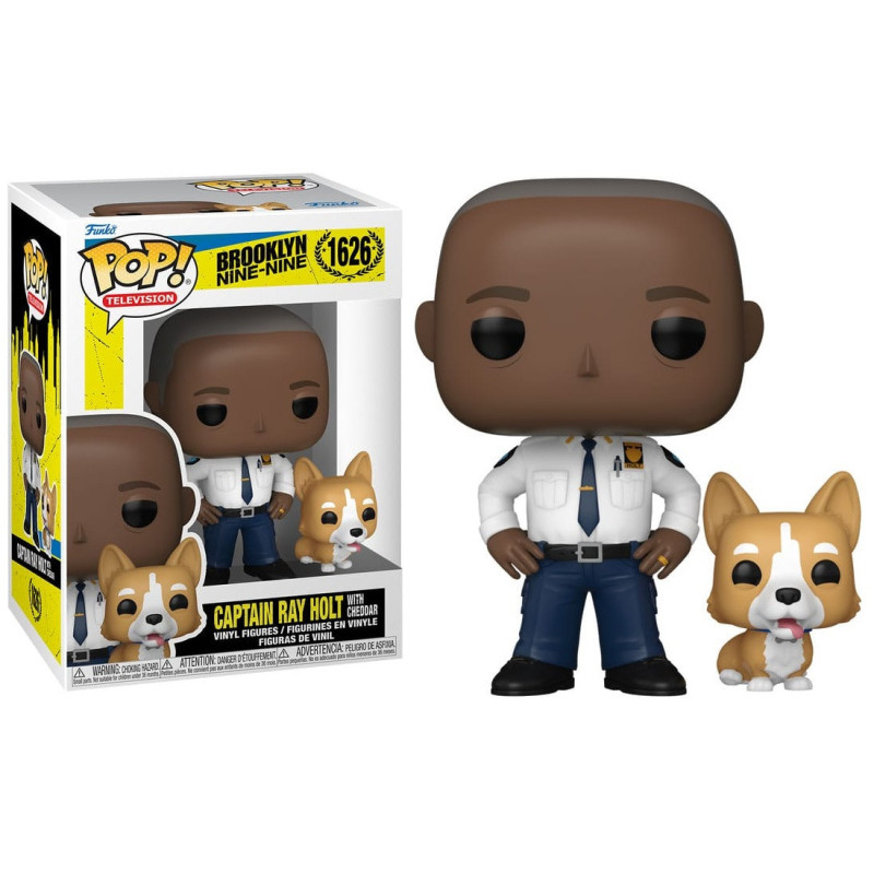 Brooklyn Nine-Nine - Pop! - Captain Ray Holt with Cheddar n°1626