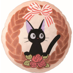 Kiki la Petite Sorcière - Coussin rond Jiji Couronne de pain