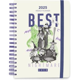 Nightmare Before Christmas - Agenda Semainier 2025