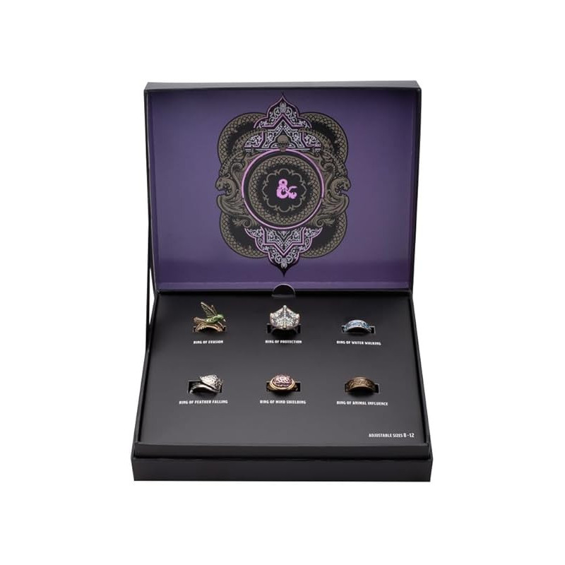 Dungeons & Dragons - Coffret de bagues Spells