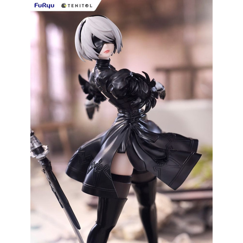 ÉTÉ 2025 : NieR:Automata - Figurine Tenitol 2B Ver1.1a 22 cm