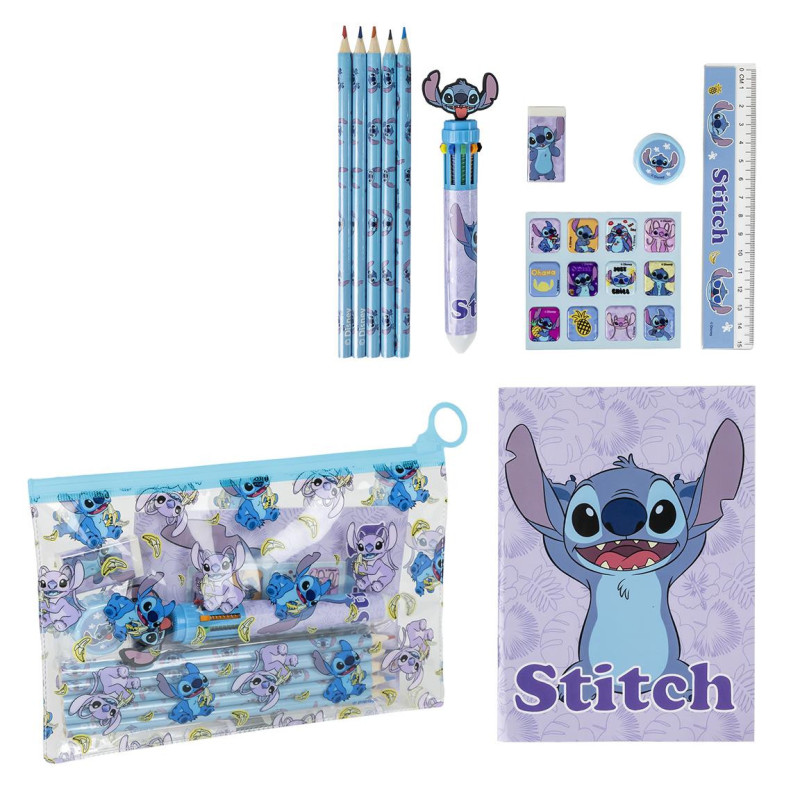 Disney - Set de papeterie 8 pièces Stitch